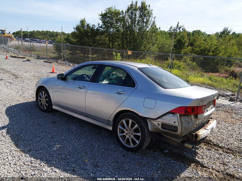 2007 Acura Tsx VIN JH4CL96847C000502 IAAI salvage auction — REAR END, Salvage (Alabama), sold $900 on 2026-07-20 (photo 3)