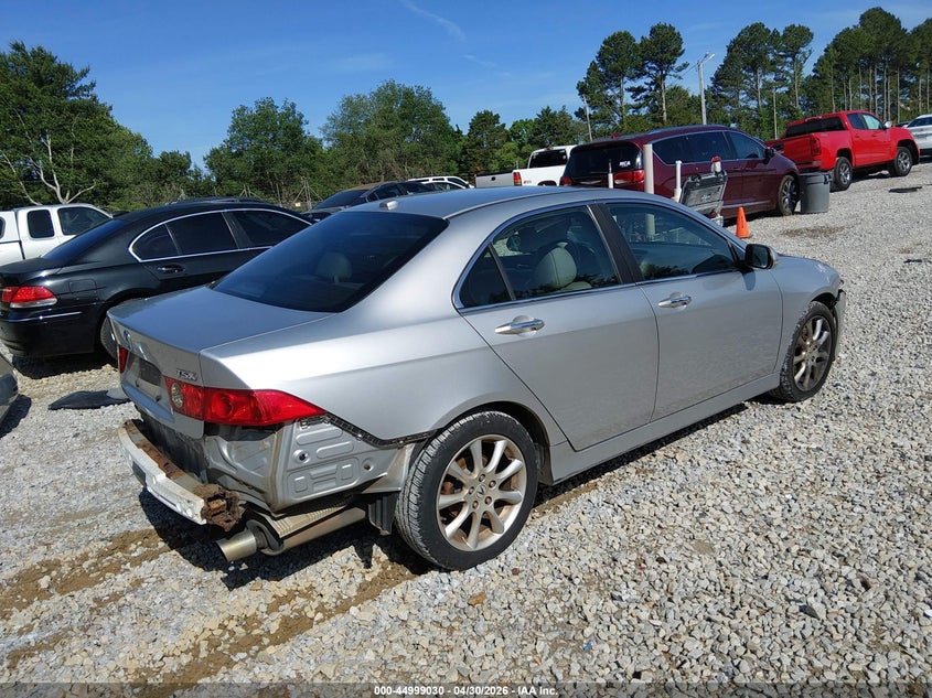 2007 Acura Tsx VIN JH4CL96847C000502 IAAI salvage auction — REAR END, Salvage (Alabama), sold $900 on 2026-07-20 (photo 4)