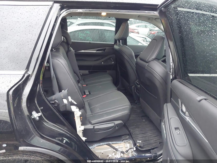 2025 Infiniti Qx60 VIN 5N1AL1FR3SC343809 IAAI salvage auction — REAR END, Original (Texas), sold $16,000 on 2026-08-18 (photo 8)