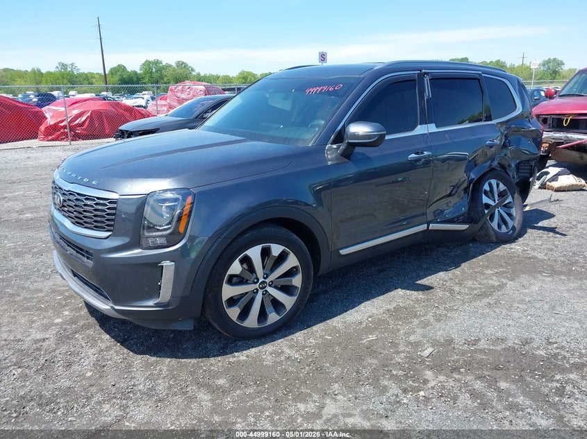 2020 Kia Telluride VIN 5XYP64HC2LG048035 IAAI salvage auction — LEFT SIDE, Salvage - Greater Than 75% (Maryland), sold $5,500 on 2026-07-06 (photo 2)