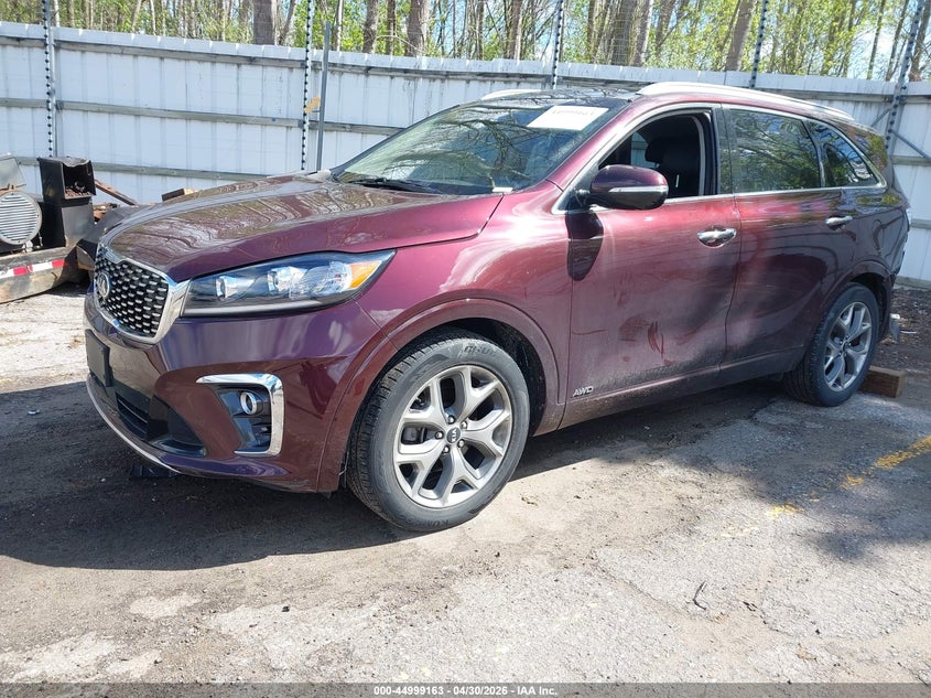 2020 Kia Sorento VIN 5XYPKDA56LG661699 IAAI salvage auction — REAR END, Clear (Michigan), sold $7,550 on 2026-07-13 (photo 2)