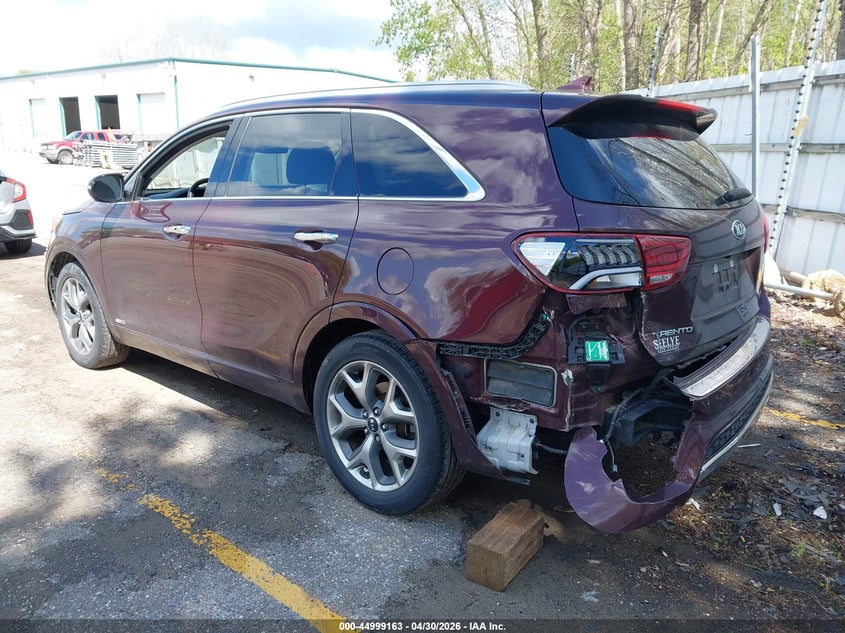 2020 Kia Sorento VIN 5XYPKDA56LG661699 IAAI salvage auction — REAR END, Clear (Michigan), sold $7,550 on 2026-07-13 (photo 3)