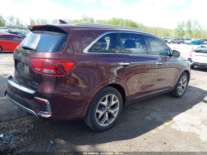 2020 Kia Sorento VIN 5XYPKDA56LG661699 IAAI salvage auction — REAR END, Clear (Michigan), sold $7,550 on 2026-07-13 (photo 4)