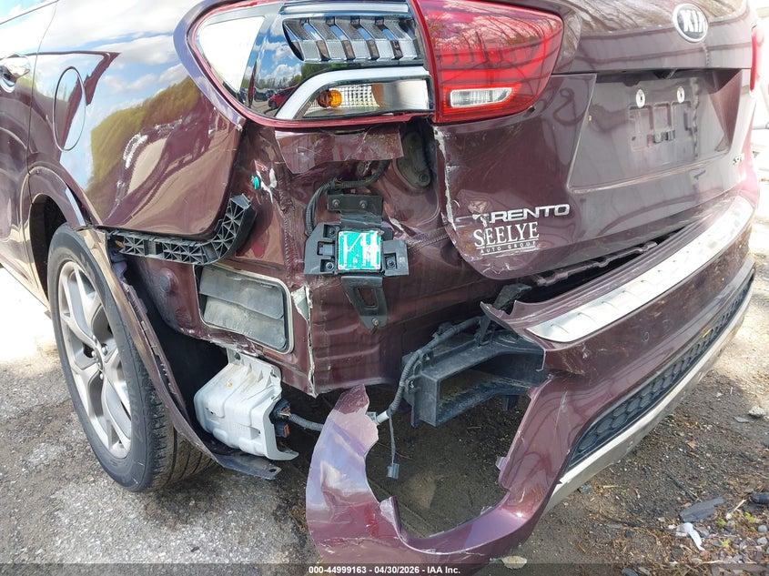 2020 Kia Sorento VIN 5XYPKDA56LG661699 IAAI salvage auction — REAR END, Clear (Michigan), sold $7,550 on 2026-07-13 (photo 6)