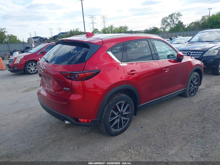 2017 Mazda Cx-5 VIN JM3KFBDL4H0183154 IAAI salvage auction — REAR END, Salvage (Illinois), sold $5,200 on 2026-07-13 (photo 4)