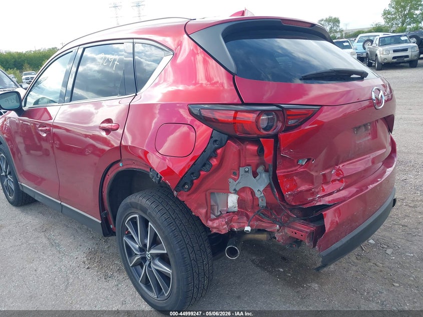2017 Mazda Cx-5 VIN JM3KFBDL4H0183154 IAAI salvage auction — REAR END, Salvage (Illinois), sold $5,200 on 2026-07-13 (photo 6)