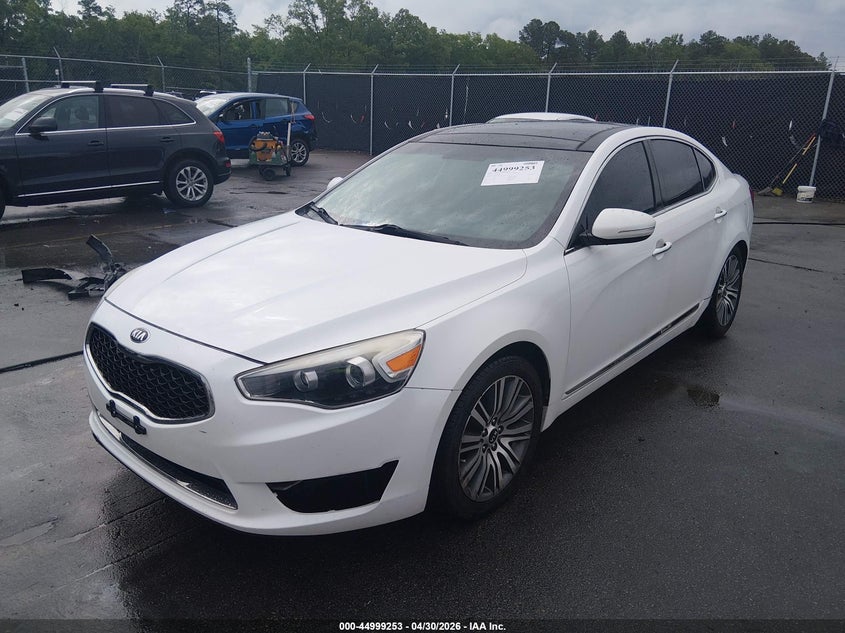2016 Kia Cadenza VIN KNALN4D79G5209373 IAAI salvage auction — RIGHT FRONT, Salvage (South Carolina), sold $825 on 2026-08-01 (photo 2)