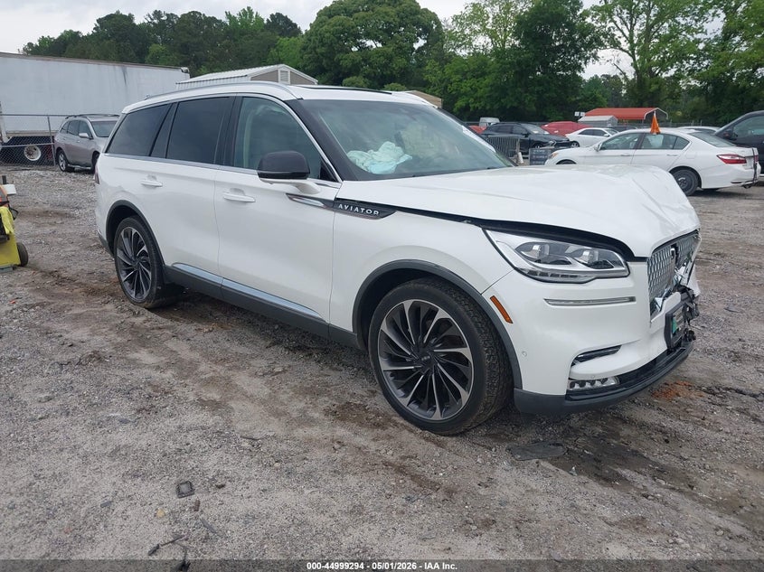 2020 Lincoln Aviator VIN 5LM5J7XC6LGL32461 IAAI salvage auction — FRONT END, Salvage (Georgia), sold $8,200 on 2026-07-17 (photo 1)