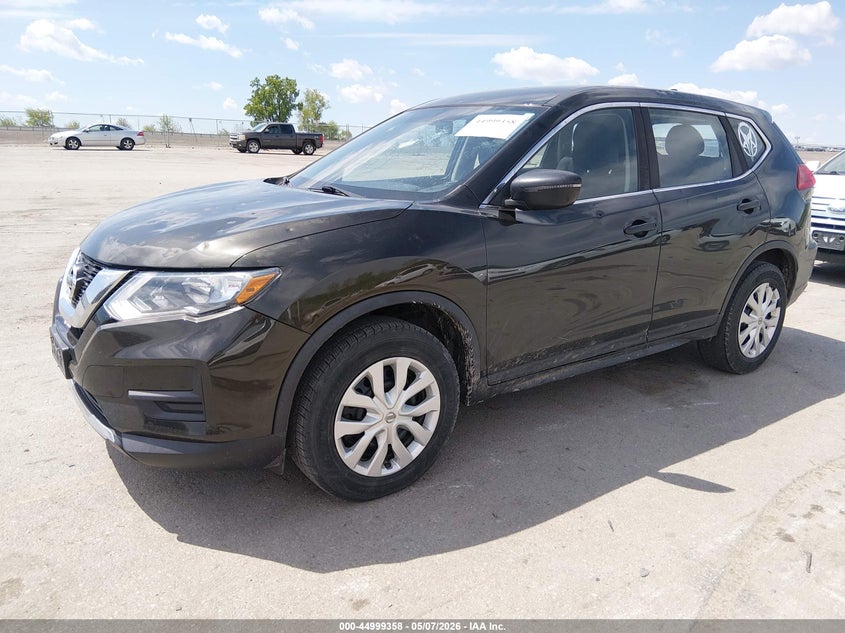 2017 Nissan Rogue VIN KNMAT2MV5HP543974 IAAI salvage auction — HAIL, Salvage (Iowa), sold $2,075 on 2026-07-21 (photo 2)