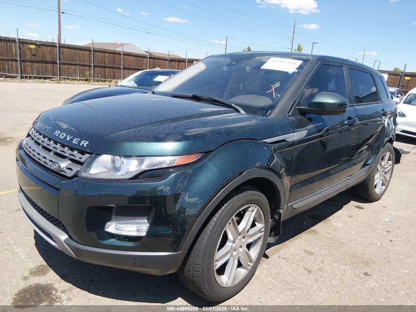 2015 Land rover Range rover evoque VIN SALVP2BG4FH991102 IAAI salvage auction — REAR END, Salvage (Colorado), sold $625 on 2026-10-07 (photo 2)