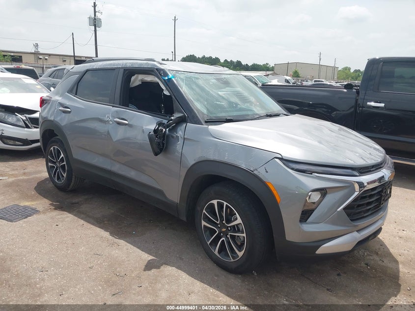 2026 Chevrolet Trailblazer VIN KL79MPSL5TB118787 IAAI salvage auction — ROLLOVER, Salvage (Texas), sold $25 on 2026-07-22 (photo 1)