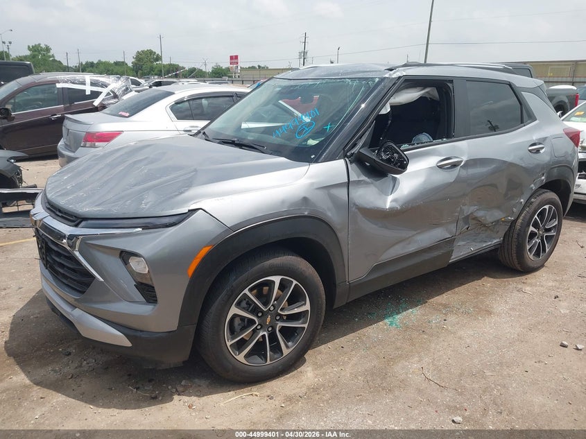 2026 Chevrolet Trailblazer VIN KL79MPSL5TB118787 IAAI salvage auction — ROLLOVER, Salvage (Texas), sold $25 on 2026-07-22 (photo 2)