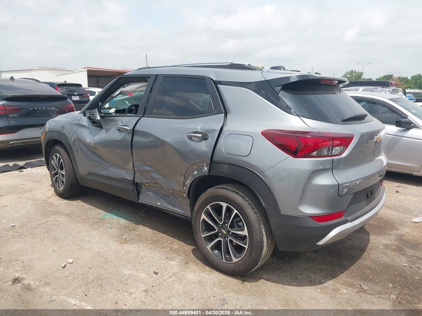 2026 Chevrolet Trailblazer VIN KL79MPSL5TB118787 IAAI salvage auction — ROLLOVER, Salvage (Texas), sold $25 on 2026-07-22 (photo 3)