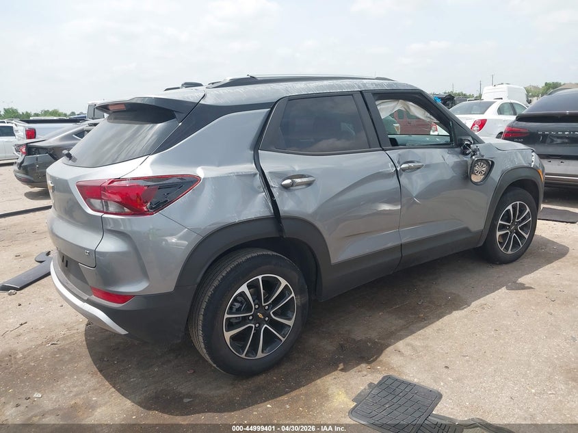 2026 Chevrolet Trailblazer VIN KL79MPSL5TB118787 IAAI salvage auction — ROLLOVER, Salvage (Texas), sold $25 on 2026-07-22 (photo 4)