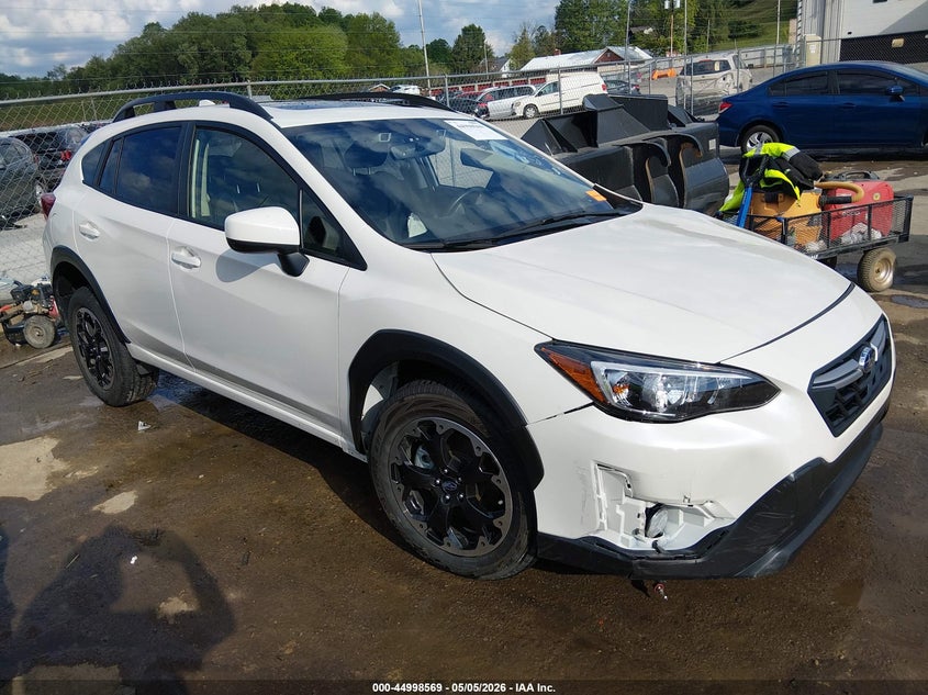 2021 Subaru Xv VIN JF2GTAEC9M8684201 IAAI salvage auction — SIDE, Salvage (West Virginia), sold $4,250 on 2026-07-18 (photo 1)