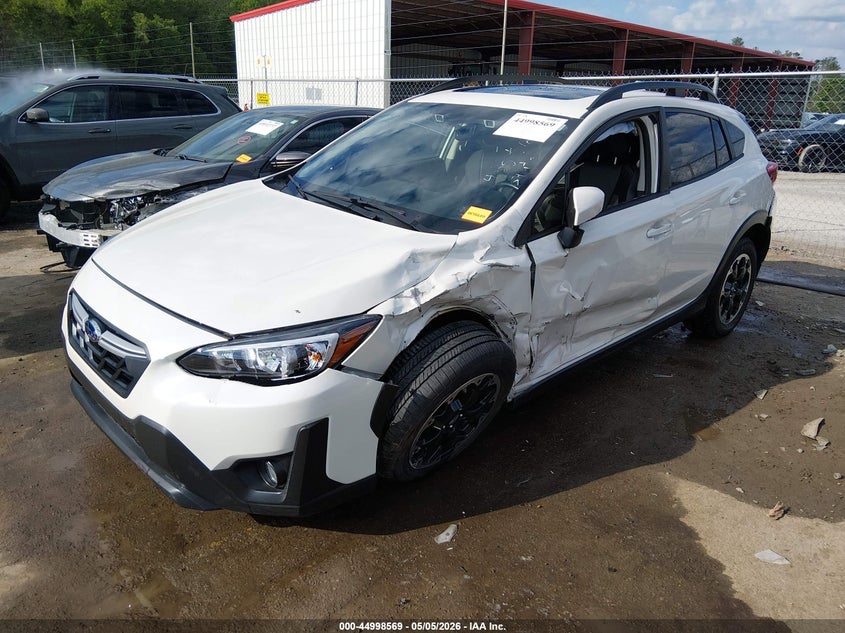 2021 Subaru Xv VIN JF2GTAEC9M8684201 IAAI salvage auction — SIDE, Salvage (West Virginia), sold $4,250 on 2026-07-18 (photo 2)