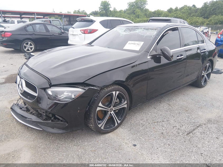 2022 Mercedes-benz C-klasse VIN W1KAF4GB7NR063638 IAAI salvage auction — ALL OVER, Salvage (Louisiana), sold $5,400 on 2026-07-21 (photo 2)