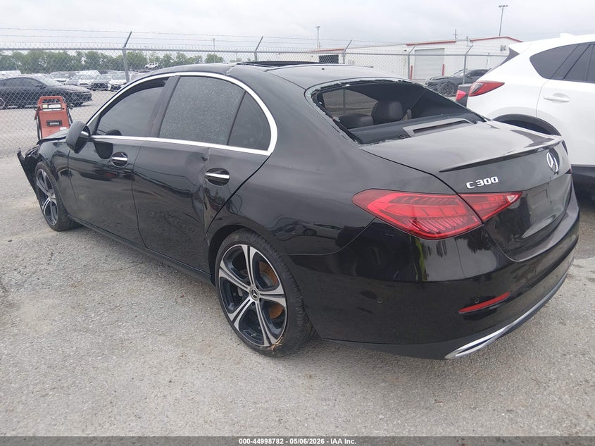 2022 Mercedes-benz C-klasse VIN W1KAF4GB7NR063638 IAAI salvage auction — ALL OVER, Salvage (Louisiana), sold $5,400 on 2026-07-21 (photo 3)