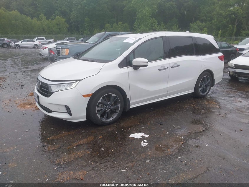 2024 Honda Odyssey VIN 5FNRL6H92RB005946 IAAI salvage auction — WATER/FLOOD, Salvage (Mississippi), sold $8,100 on 2026-07-29 (photo 2)