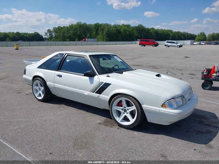 1993 Ford Mustang VIN 1FACP41M6PF183080 IAAI salvage auction — SIDE, Salvage (Idaho), sold $17,800 on 2026-08-21 (photo 1)