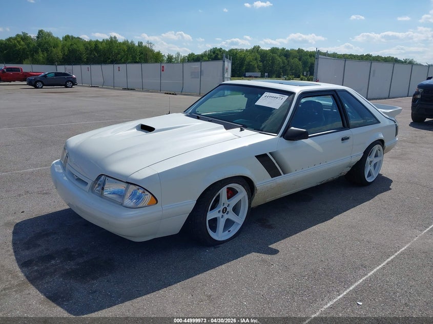1993 Ford Mustang VIN 1FACP41M6PF183080 IAAI salvage auction — SIDE, Salvage (Idaho), sold $17,800 on 2026-08-21 (photo 2)