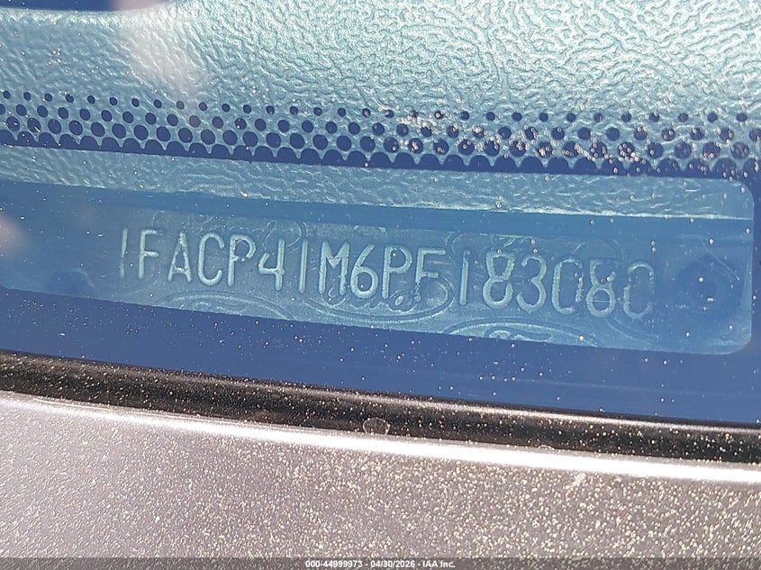 1993 Ford Mustang VIN 1FACP41M6PF183080 IAAI salvage auction — SIDE, Salvage (Idaho), sold $17,800 on 2026-08-21 (photo 9)