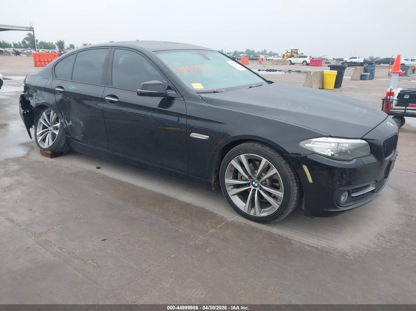 2016 BMW 5er VIN WBA5A5C50GG355272 IAAI salvage auction — RIGHT SIDE, Original (Texas), sold $3,550 on 2026-07-22 (photo 1)