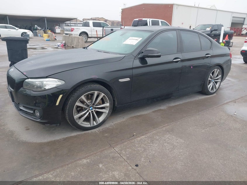 2016 BMW 5er VIN WBA5A5C50GG355272 IAAI salvage auction — RIGHT SIDE, Original (Texas), sold $3,550 on 2026-07-22 (photo 2)