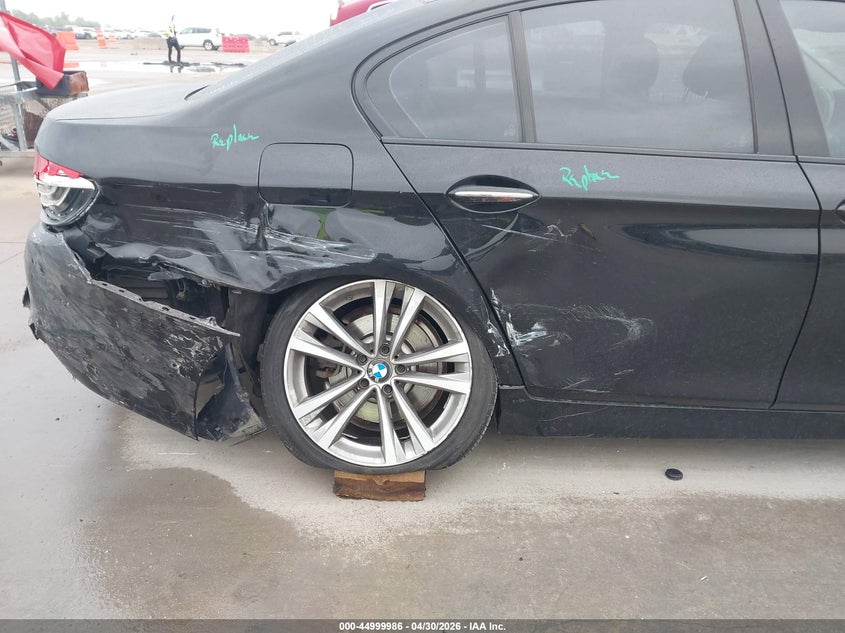 2016 BMW 5er VIN WBA5A5C50GG355272 IAAI salvage auction — RIGHT SIDE, Original (Texas), sold $3,550 on 2026-07-22 (photo 6)