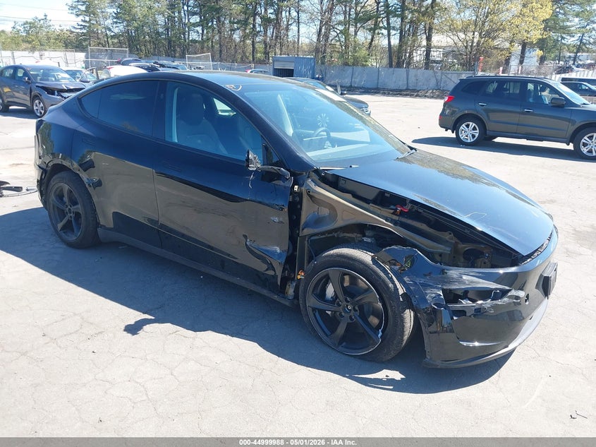 2026 Tesla Model y VIN 7SAYGDEE6TF359470 IAAI salvage auction — RIGHT SIDE, Wait Title, sold $18,200 on 2026-07-21 (photo 1)
