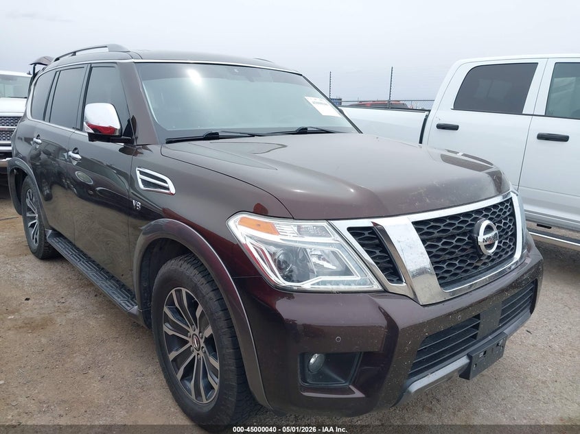 2020 Nissan Armada VIN JN8AY2NCXL9620824 — IAAI salvage auction photo