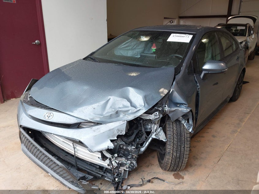 2021 Toyota Corolla VIN JTDS4MCE3MJ053996 IAAI salvage auction — FRONT END, Salvage (North Carolina), sold $2,500 on 2026-07-20 (photo 2)