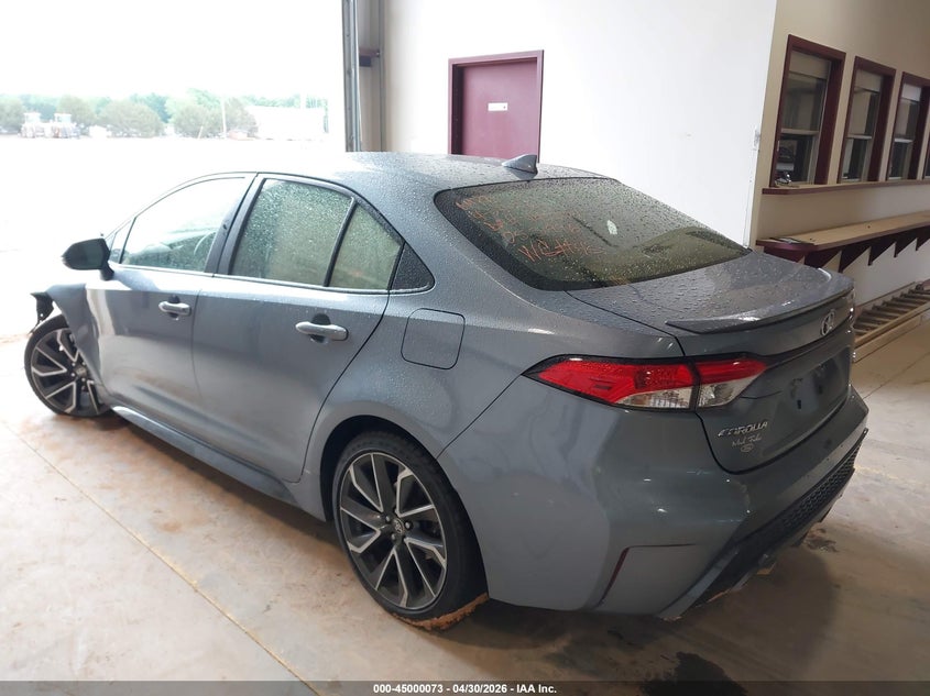 2021 Toyota Corolla VIN JTDS4MCE3MJ053996 IAAI salvage auction — FRONT END, Salvage (North Carolina), sold $2,500 on 2026-07-20 (photo 3)