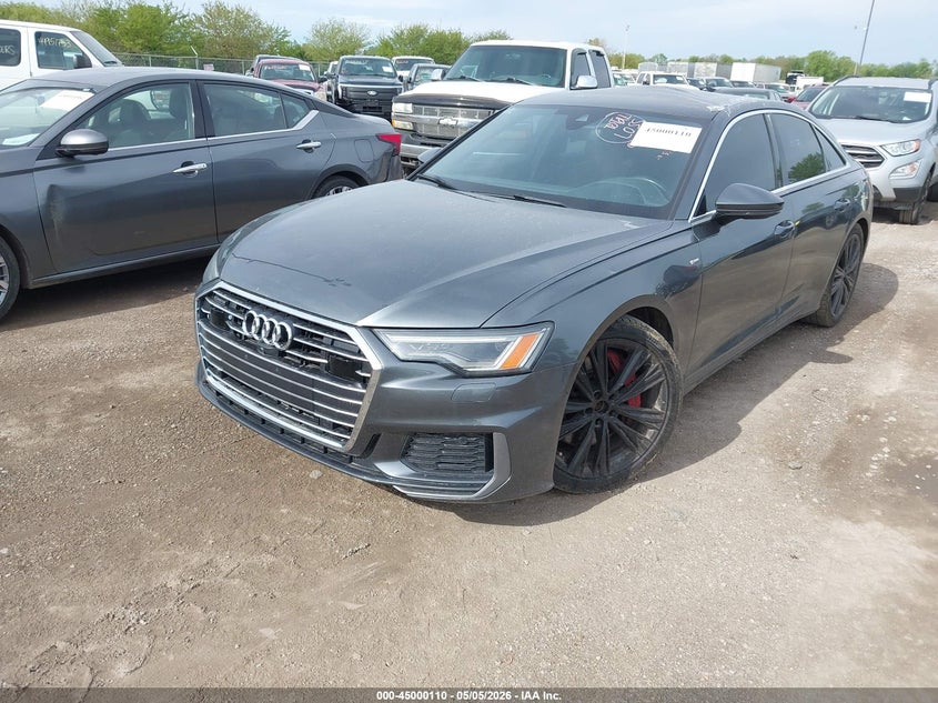 2019 Audi A6 VIN WAUL2AF28KN027150 IAAI salvage auction — HAIL, Salvage (Iowa), sold $8,150 on 2026-07-20 (photo 2)
