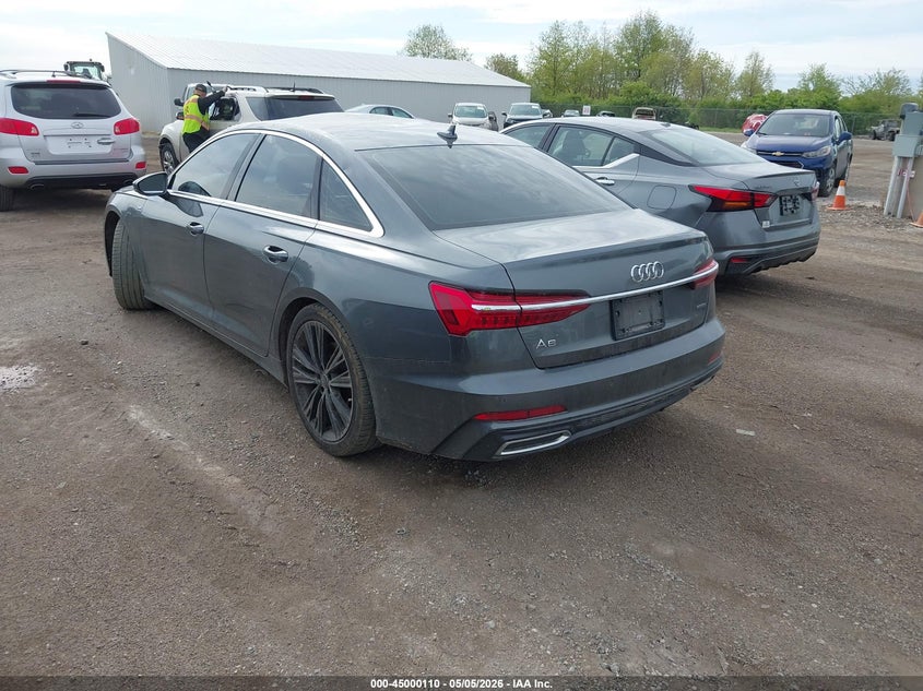 2019 Audi A6 VIN WAUL2AF28KN027150 IAAI salvage auction — HAIL, Salvage (Iowa), sold $8,150 on 2026-07-20 (photo 3)