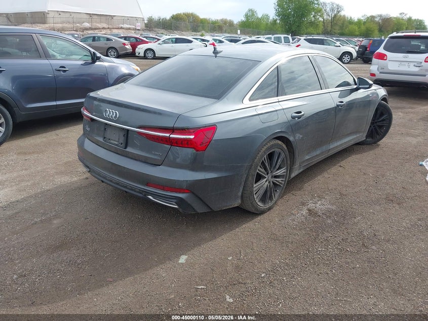 2019 Audi A6 VIN WAUL2AF28KN027150 IAAI salvage auction — HAIL, Salvage (Iowa), sold $8,150 on 2026-07-20 (photo 4)