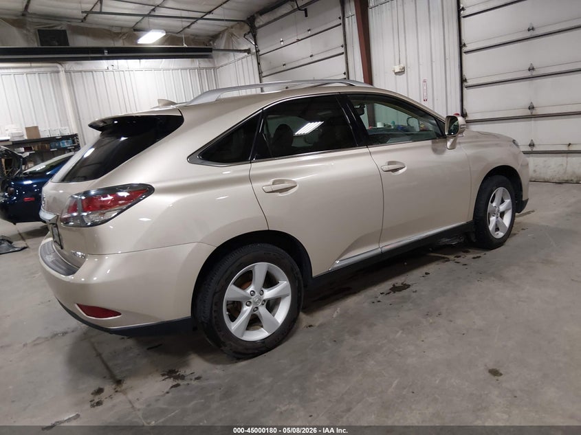 2015 Lexus Rx 350 VIN 2T2BK1BA9FC290540 IAAI salvage auction — HAIL, Salvage (Iowa), sold $8,550 on 2026-07-14 (photo 4)