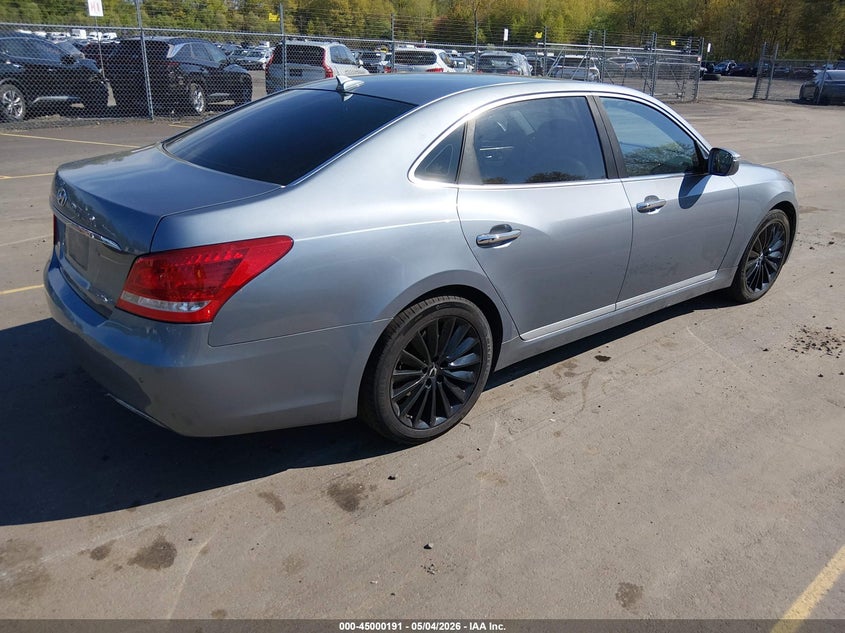 2014 Hyundai Equus VIN KMHGH4JH5EU086842 IAAI salvage auction — NORMAL WEAR, Salvage Title, sold $425 on 2026-07-09 (photo 4)