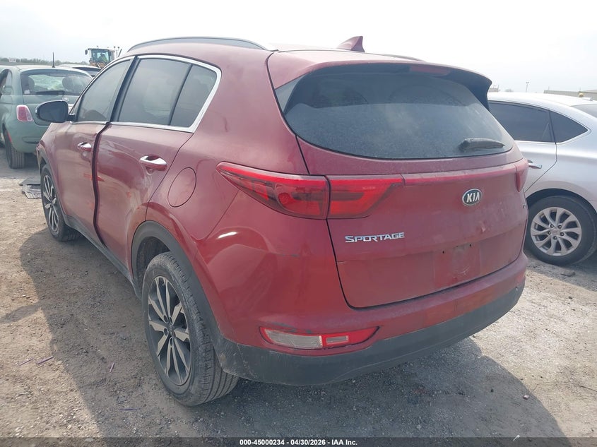 2019 Kia Sportage VIN KNDPN3AC6K7558682 IAAI salvage auction — FRONT END, Original (Texas), sold $3,350 on 2026-07-13 (photo 3)