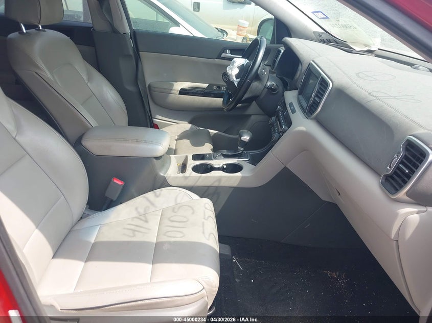 2019 Kia Sportage VIN KNDPN3AC6K7558682 IAAI salvage auction — FRONT END, Original (Texas), sold $3,350 on 2026-07-13 (photo 5)