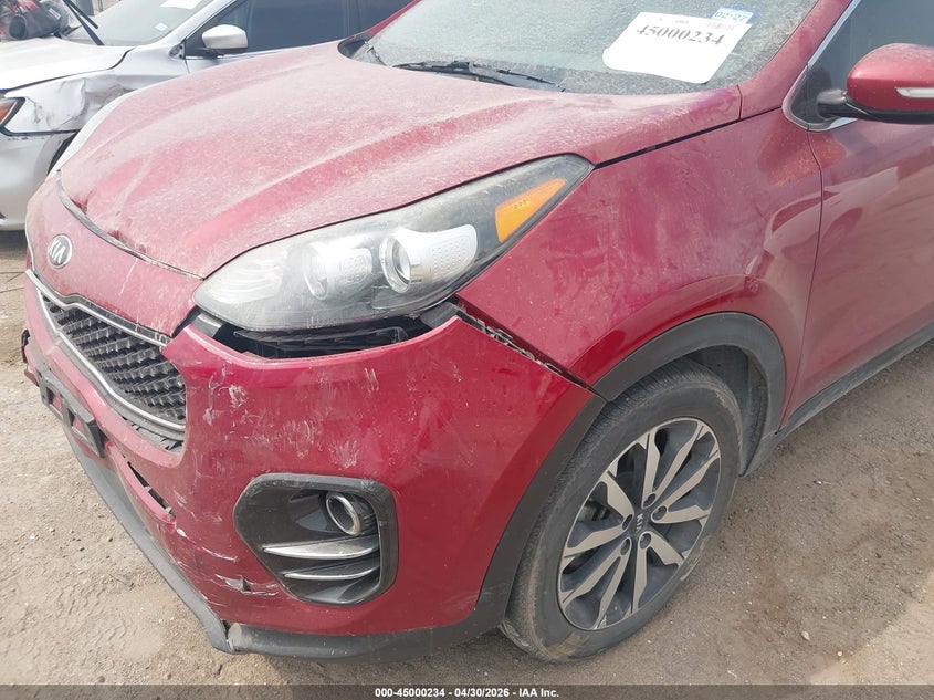2019 Kia Sportage VIN KNDPN3AC6K7558682 IAAI salvage auction — FRONT END, Original (Texas), sold $3,350 on 2026-07-13 (photo 6)