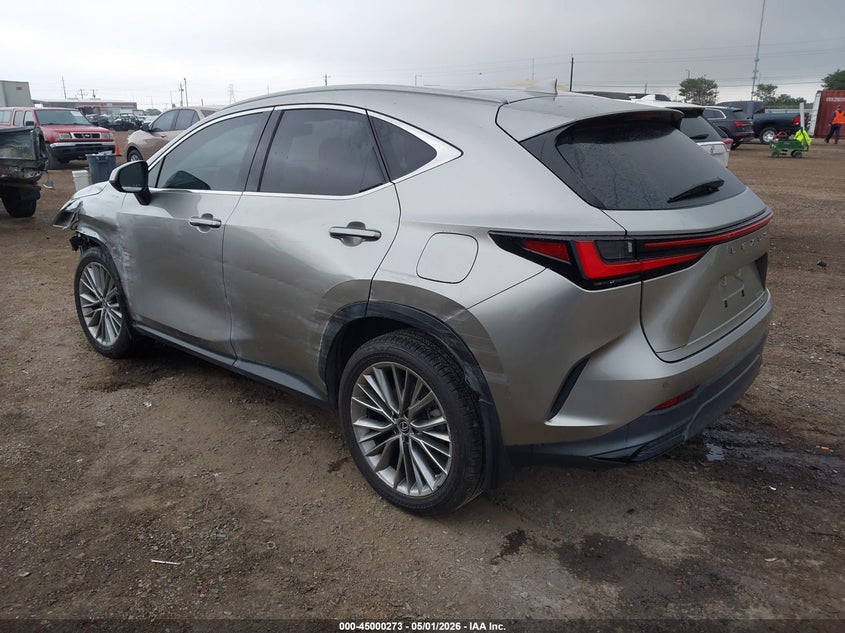 2022 Lexus Nx VIN JTJHGCEZ0N5000594 IAAI salvage auction — FRONT END, Original (Texas), sold $14,700 on 2026-07-05 (photo 3)