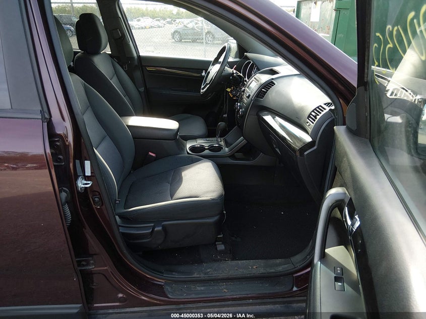 2013 Kia Sorento VIN 5XYKT4A62DG357108 IAAI salvage auction — NORMAL WEAR, Original (Ohio), sold $625 on 2026-07-14 (photo 5)