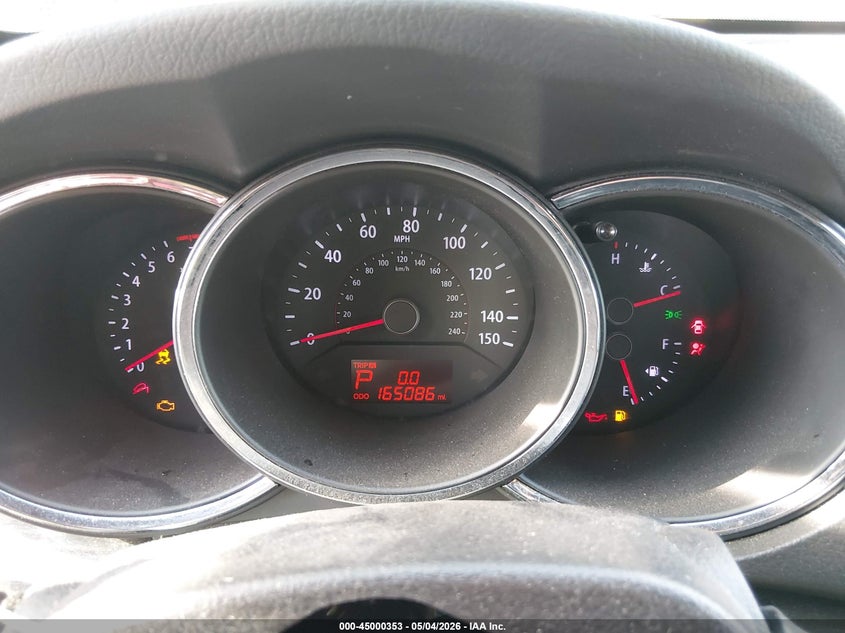 2013 Kia Sorento VIN 5XYKT4A62DG357108 IAAI salvage auction — NORMAL WEAR, Original (Ohio), sold $625 on 2026-07-14 (photo 7)