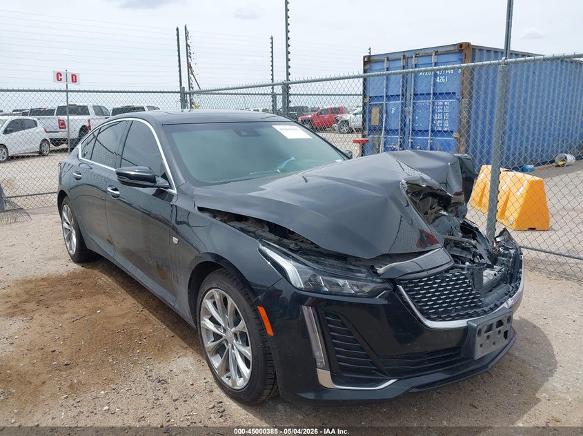 2020 Cadillac Ct5 VIN 1G6DT5RK6L0115204 IAAI salvage auction — FRONT END, Salvage Title, sold $7,100 on 2026-07-28 (photo 1)