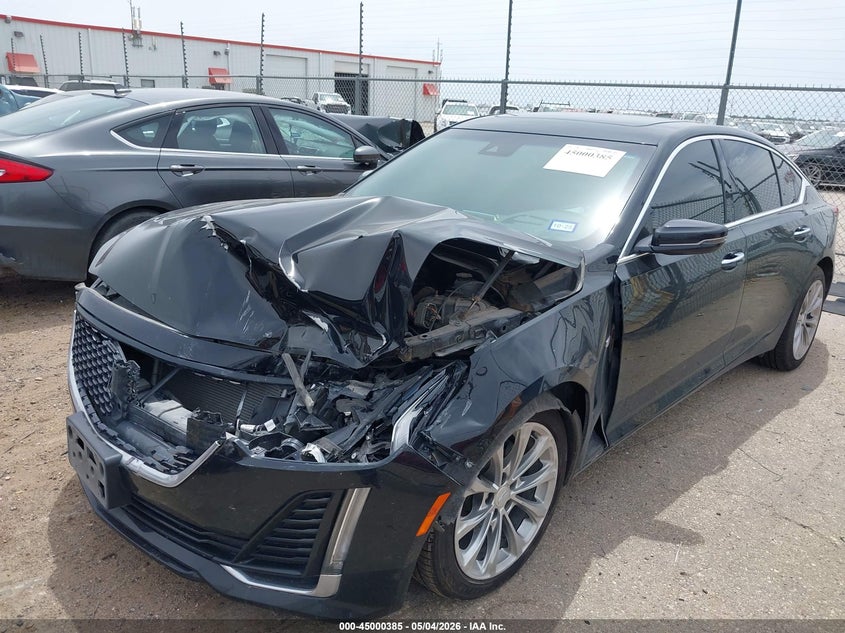 2020 Cadillac Ct5 VIN 1G6DT5RK6L0115204 IAAI salvage auction — FRONT END, Salvage Title, sold $7,100 on 2026-07-28 (photo 2)