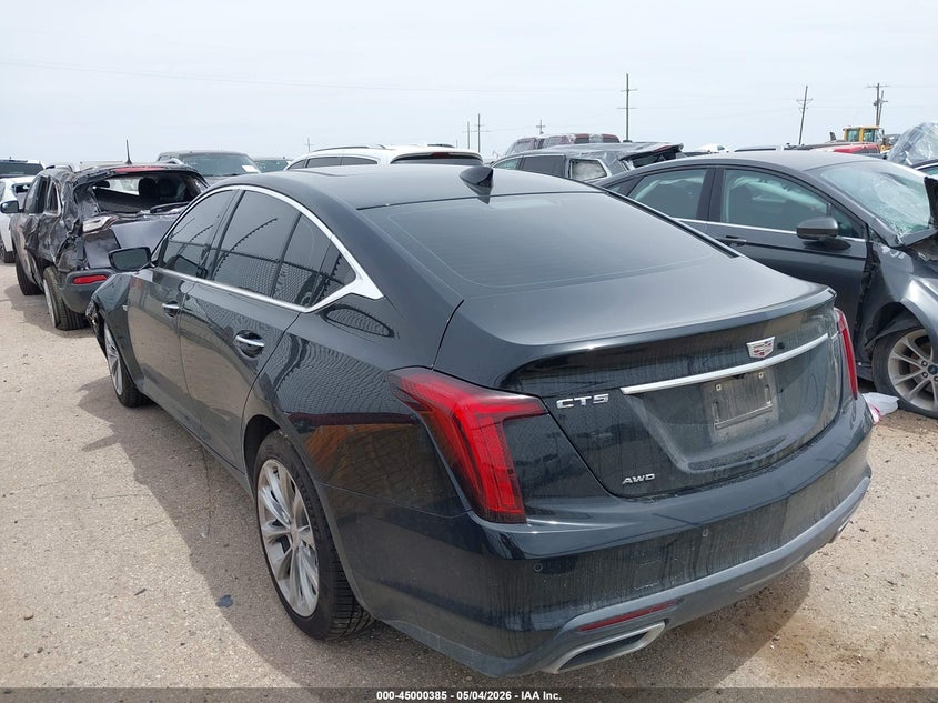 2020 Cadillac Ct5 VIN 1G6DT5RK6L0115204 IAAI salvage auction — FRONT END, Salvage Title, sold $7,100 on 2026-07-28 (photo 3)