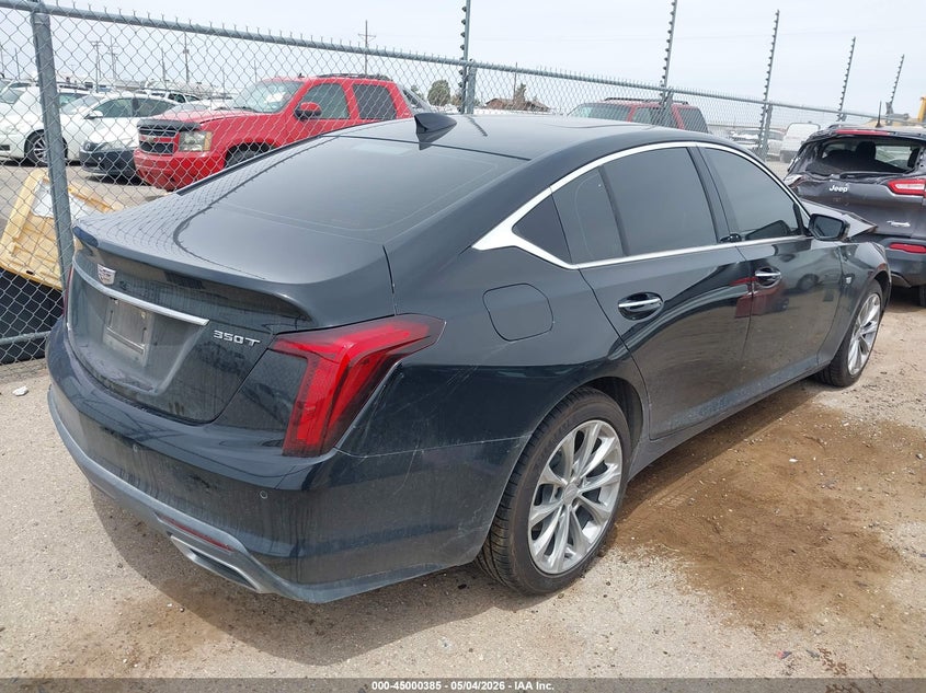 2020 Cadillac Ct5 VIN 1G6DT5RK6L0115204 IAAI salvage auction — FRONT END, Salvage Title, sold $7,100 on 2026-07-28 (photo 4)