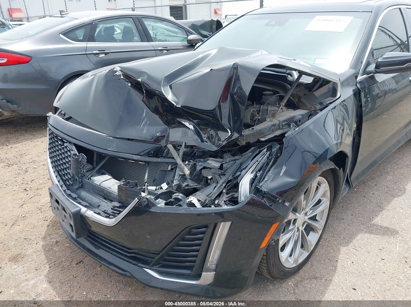 2020 Cadillac Ct5 VIN 1G6DT5RK6L0115204 IAAI salvage auction — FRONT END, Salvage Title, sold $7,100 on 2026-07-28 (photo 6)