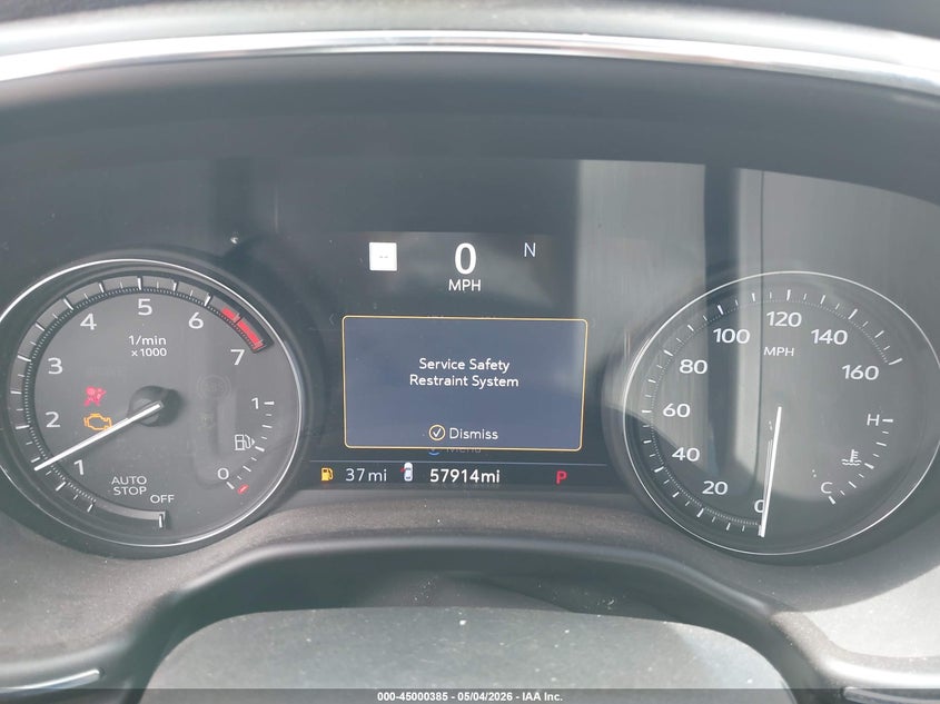 2020 Cadillac Ct5 VIN 1G6DT5RK6L0115204 IAAI salvage auction — FRONT END, Salvage Title, sold $7,100 on 2026-07-28 (photo 7)